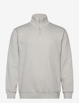 Lindbergh - Jersey Half Zip Sweat - Megztinis su užtrauktuku - Pilka