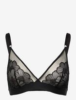 CHANTELLE - Lush Wirefree Triangle Bra - Liemenėlė - Juoda