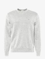 Calvin Klein - Ls Supima Cotton Crew 14Gg - Apvalios apykaklės megztinis - Pilka