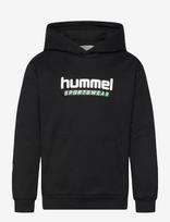 Hummel - Hmljr Logo Hoodie - Džemperis - Juoda