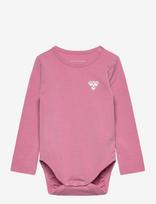 Hummel - Hmlmini Solid Body L/S Bee - Marškinėliai ilgomis rankovėmis - Rožinė