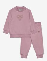 Hummel - Hmlmini Jersey Crewsuit Bee - Sportinis kostiumas - Violetinė