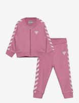 Hummel - Hmlmini Reg Chevron Set - Sportinis kostiumas - Rožinė