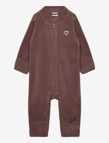 Hummel - Hmlmini Fleece Zip Suit Bee - Ilgarankovis bodis - Ruda