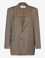 Filippa K - Tailored Herringbone Blazer - Vieneilės striukės - Ruda