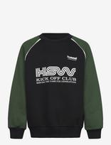 Hummel - Hmljr Oversized Crew Hsw - Megztinis - Juoda