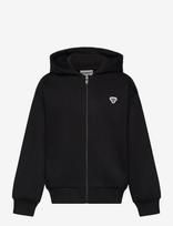 Hummel - Hmljr Loose Zip Hoodie Bee - Džemperis - Juoda
