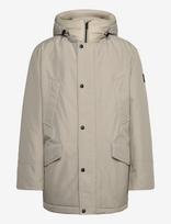 BOSS - Osiass1 - Parka stiliaus striukė - Smėlio