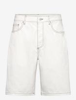 Mads Nørgaard - Soil Denim Coen Shorts - Džinsai - Balta