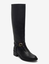 Polo Ralph Lauren - Harness Burnished Leather Riding Boot - Ilgaauliai batai - Juoda