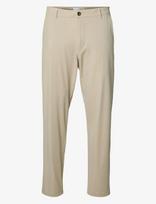 Selected - Slh172-Slim Tape Lorent Flex Pants Noos - Klasikinės kelnės - Smėlio