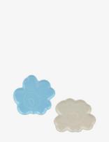 Marimekko Home - Unikko Shape Plate 13 Cm 2 Pcs - Maža lėkštė - Mėlyna