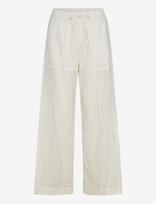 Noella - Kimona Pants - Tiesaus kirpimo džinsai - Balta