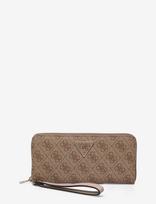 GUESS - Laurel Ii Slg Large Zip Around - Piniginė - Smėlio