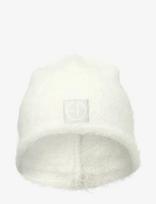 Elodie Details - Furry Knit Beanie - Vanilla White - Kepurė - Balta