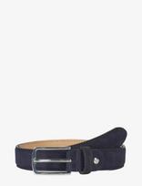 Howard London - Suede Leather Belt Jack - Klasikinis diržas - Tamsiai mėlyna