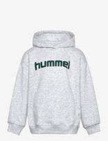 Hummel - Hmljr Boxy Hoodie Logo - Džemperis - Pilka