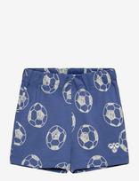 Hummel - Hmlmini Loose Aop Shorts - Sportiniai šortai - Mėlyna