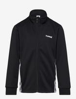 Hummel - Hmljr Chevron Zip Jacket - Megztinis - Juoda