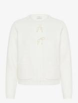 Kaffe - Kabowie Cardigan - Megztinis - Balta