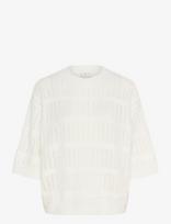 Kaffe - Kamonia Pullover - Megztinis - Balta