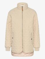Kaffe - Kaleila Quilt Jacket - Dygsniuota striukė - Smėlio