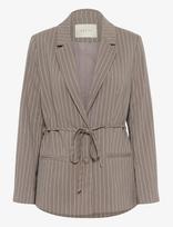 Kaffe - Kameril Blazer - Diržu sujuostas švarkas - Smėlio