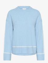 Kaffe - Kajinie Knit Pullover - Megztinis - Mėlyna