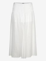 Weekday - Pleated Mid Rise Maxi Skirt - Maxi sijonas - Balta