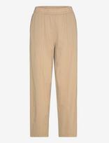 Kaffe - Kanaya Barrel Pants - Tiesaus kirpimo džinsai - Smėlio