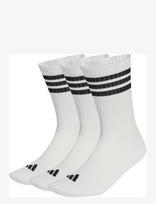 Adidas Performance - 3S Ess C Crw 3P - Sportinės kojinės - Balta