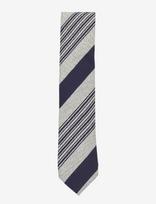 Gant - Striped Silk Tie - Kaklaraištis - Tamsiai mėlyna