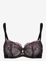 CHANTELLE - Lily Underwire Half Cup Bra - „Balconette“ tipo liemenėlės - Juoda