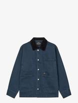 Mads Nørgaard - Soil Denim Chore Jacket - Džinsinis švarkas be pamušalo - Mėlyna