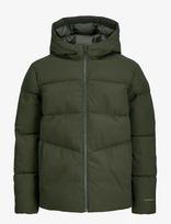 Jack & Jones - Jjglobal Puffer Jacket Jnr - Striukė - Žalia
