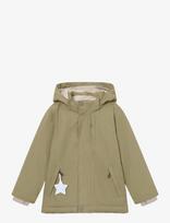 MINI A TURE - Matadyanko Fleece Lined Winter Jacket. Grs - Slidinėjimo striukė - Žalia