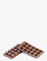 Silikomart - Silikoneform Praline 15 Stk. Ø30 H18,5 - Keksiukų formelės - Ruda