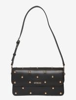 GUESS - Sadie Flap Shoulder Bag - Rankinė - Juoda