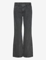 Weekday - Helix Low Rise Relaxed Flared Leg Jeans - Platūs džinsai - Juoda