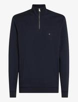 Tommy Hilfiger - Essential Intechno 1/4 Zip - Megztinis su užtrauktuku - Tamsiai mėlyna