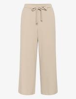 Kaffe - Kaphoebe Pants Cropped - Tiesaus kirpimo džinsai - Smėlio
