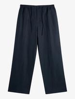 J. Lindeberg - Noah Drape Linen Pants - Lininės kelnės - Tamsiai mėlyna