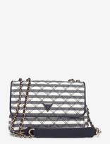 GUESS - Giully Ii 2 Comp Cnvrtble Flap - Rankinė - Tamsiai mėlyna