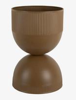 Present Time - Plant Pot Tonar Medium - Gėlių vazonas - Ruda