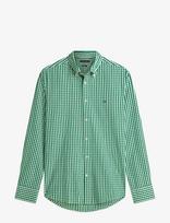 Tommy Hilfiger - Flex Poplin Gingham Rf Shirt - Laisvalaikio marškiniai - Žalia