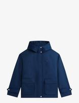 Tommy Hilfiger - Cotton Nylon Utility Short Parka - Striukė - Tamsiai mėlyna