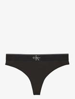 Calvin Klein - Thong - Stringai - Juoda