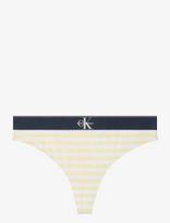 Calvin Klein - Thong - Stringai - Geltona