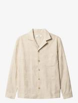 Gabba - Gabaustin Reso Raw Ls Overshirt - Viršutiniai marškinėliai - Smėlio