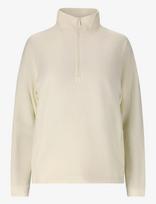 Athlecia - Franye W Half Zip - Sportinis megztinis - Kreminė spalva